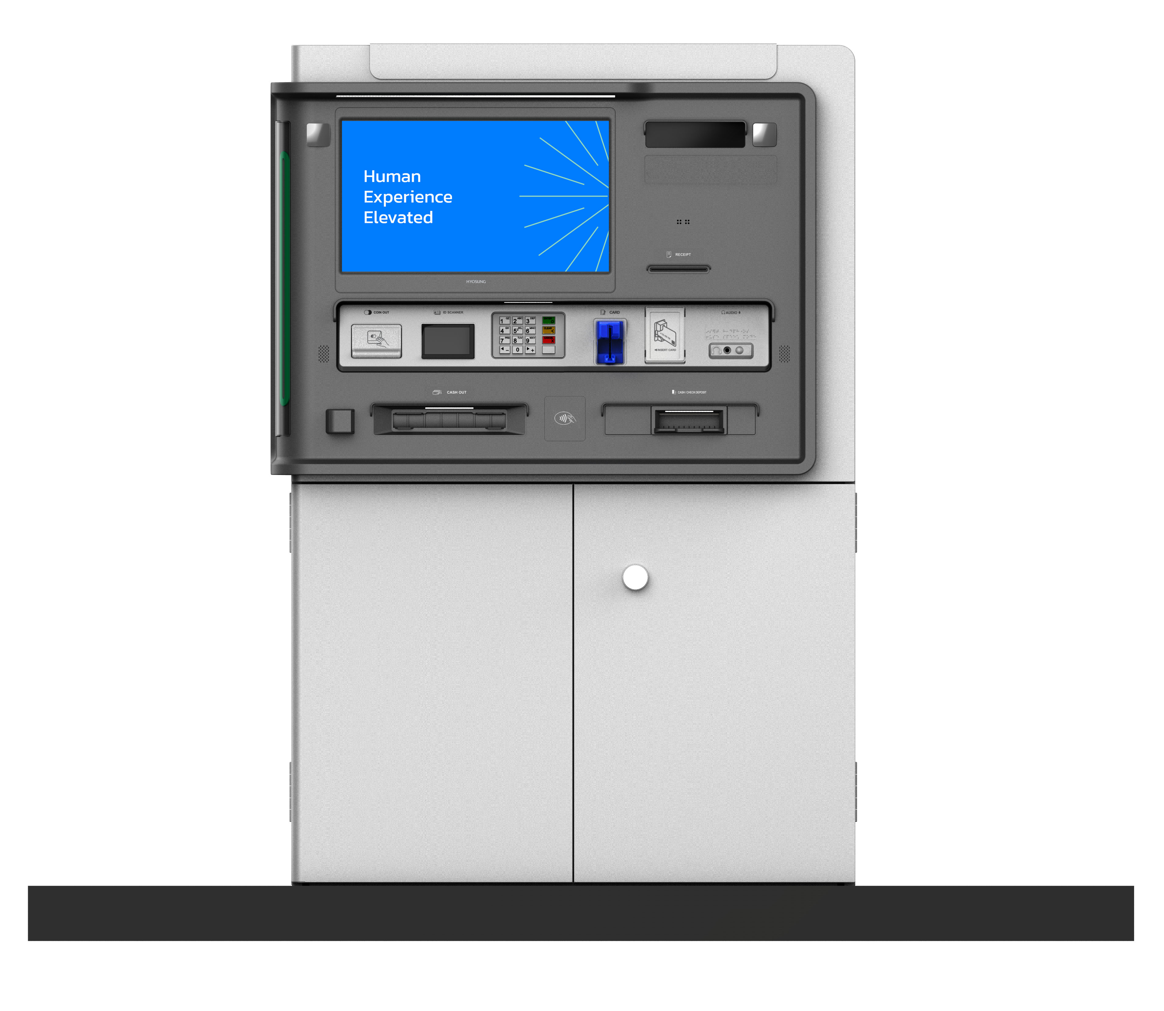 Image of Hyosung MX7800I, Multi-Function, Free-Standing, Island Drive-Up ATM