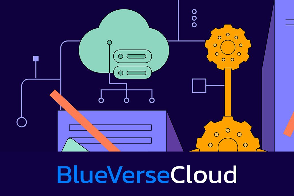 BlueVerse Cloud Commissioned artwork