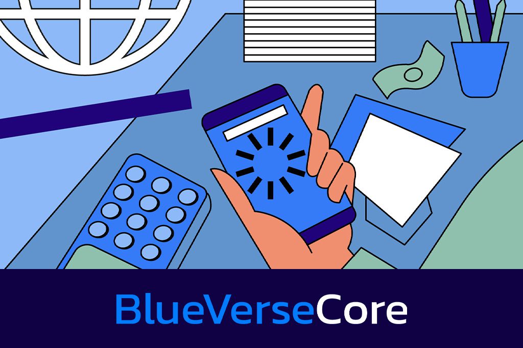 BlueVerse Core commissioned artwork