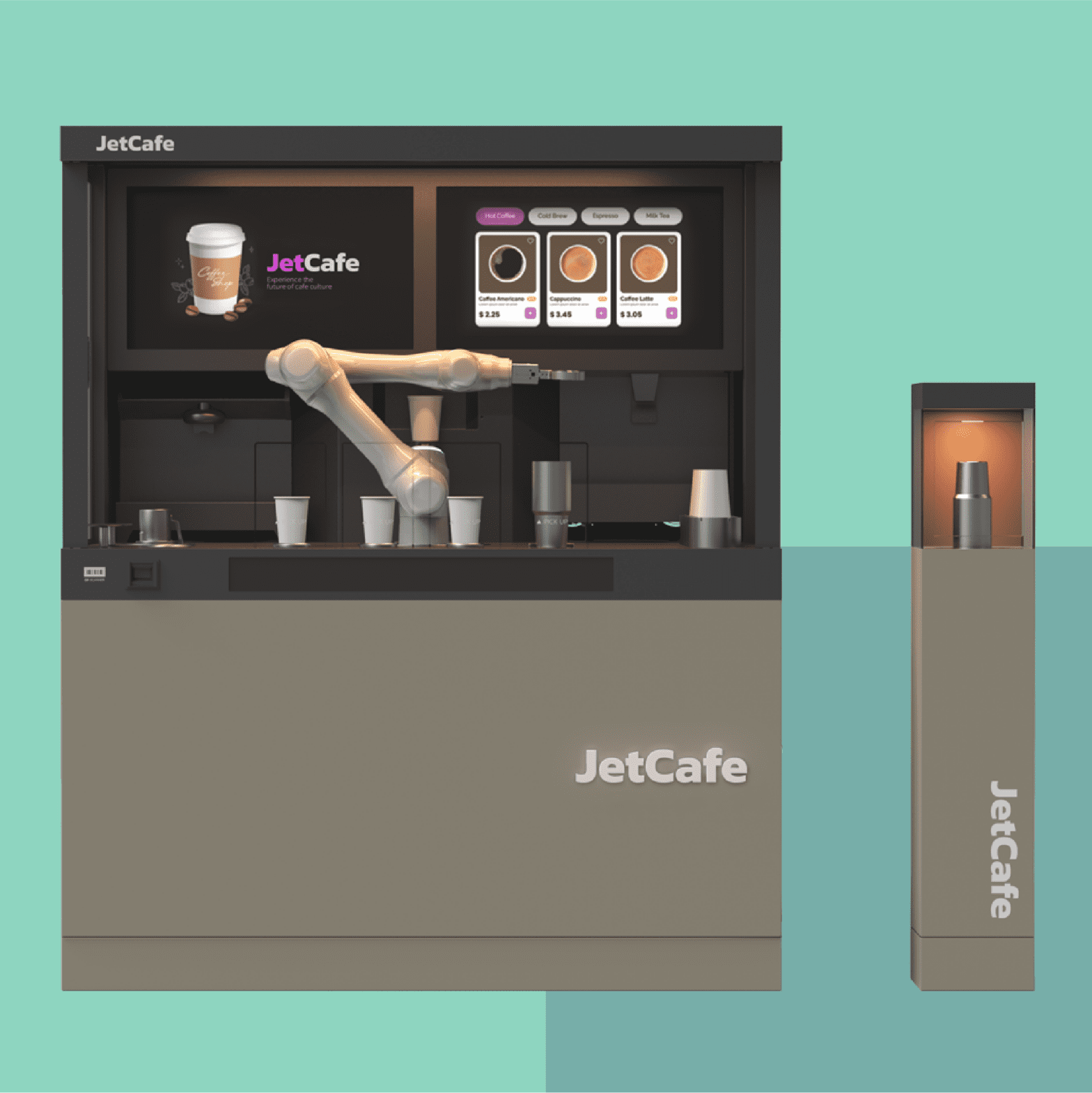 Image of JetCafe™, Experience the future of cafe culture