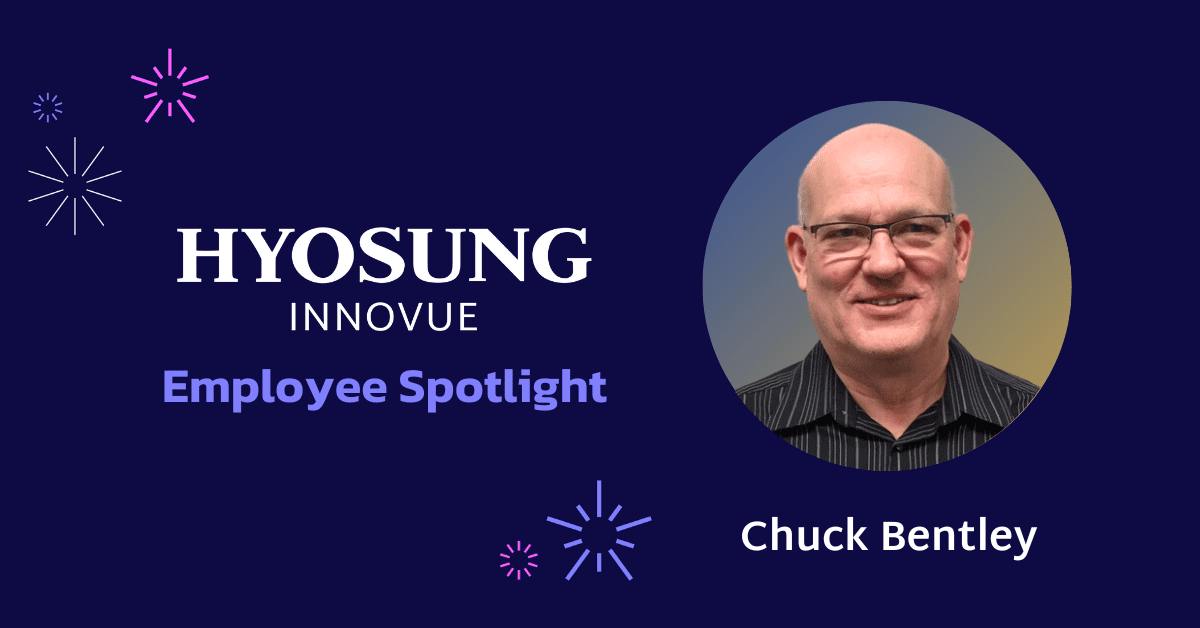 Chuck Bentley Hyosung March Employee of the month