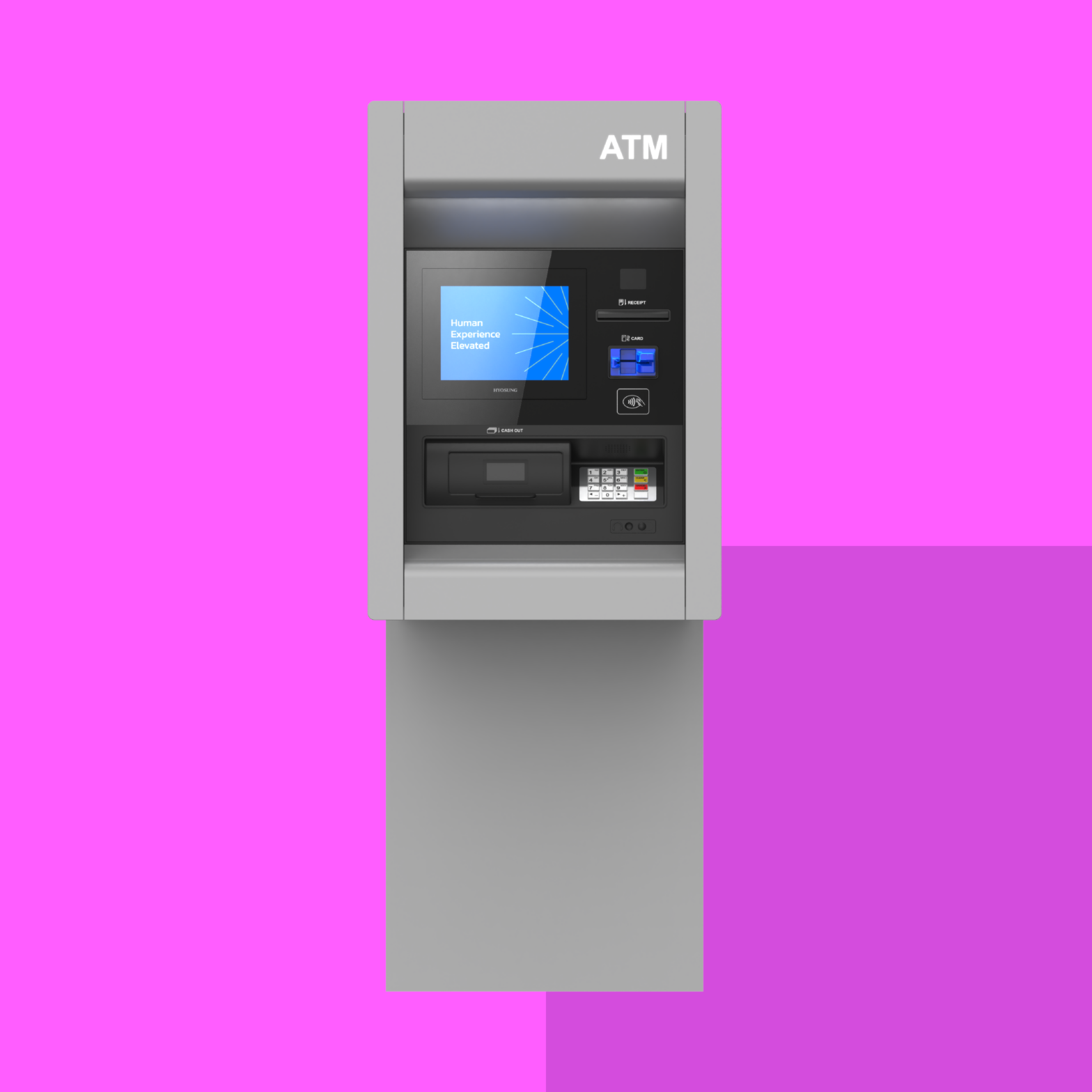 벽면 통과형 ATM, Hero T(MX5100TA) 이미지