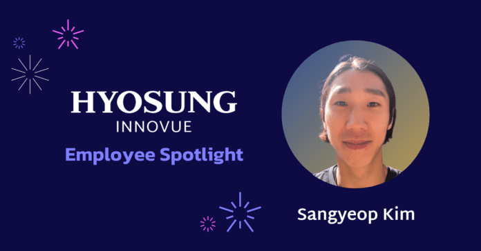 Employee Spotlight: Meet Sangyeop Kim